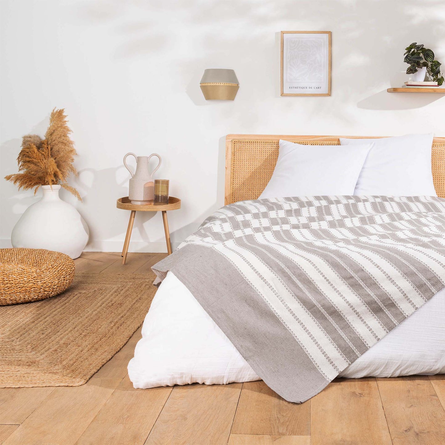 COPRITUTTO 180*220 CM JACQUARD LINO ABBY