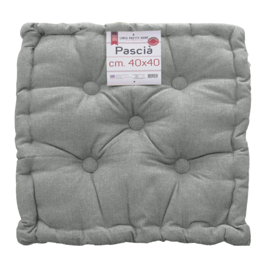 CUSCINO COPRISEDIA 40*40 PASCIA GRIGIO