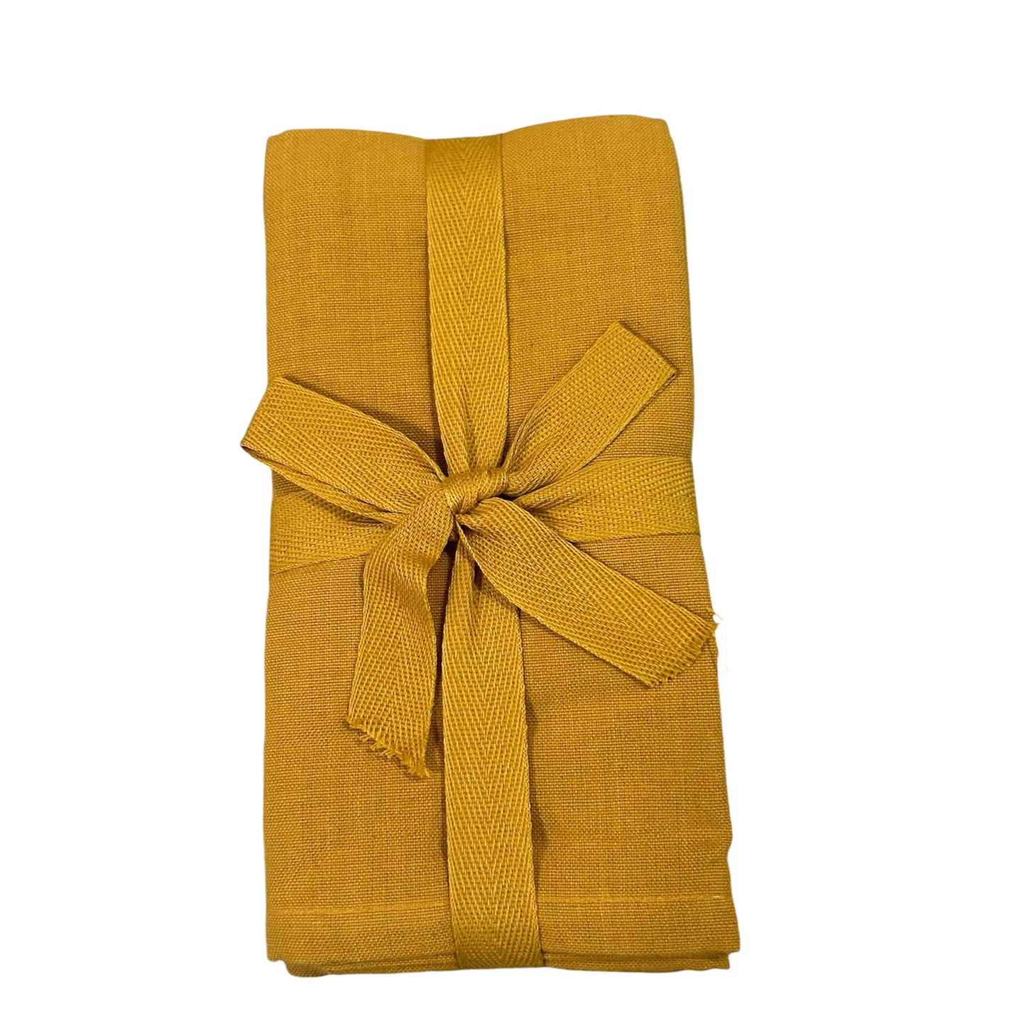 TOVAGLIOLI COTONE T.U. 4 PZ GIALLO SCURO