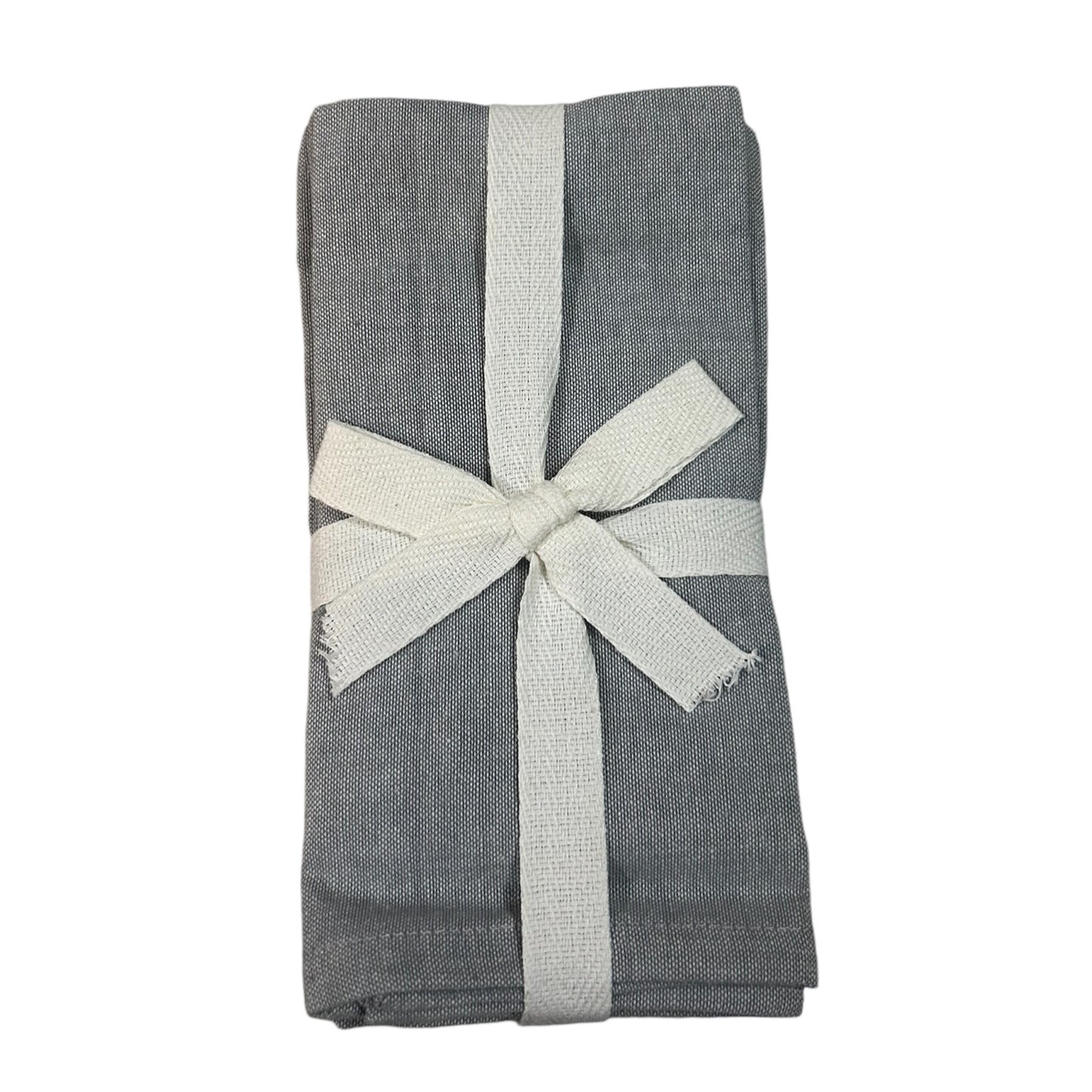 TOVAGLIOLI COTONE T.U. 4 PZ GRIGIO