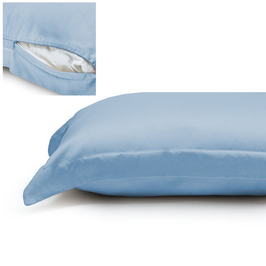 FEDERA IN SETA 50*80 AZZURRA