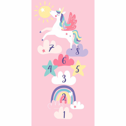TAPIS 60*120 CM EN TISSU LICORNE MAGIQUE