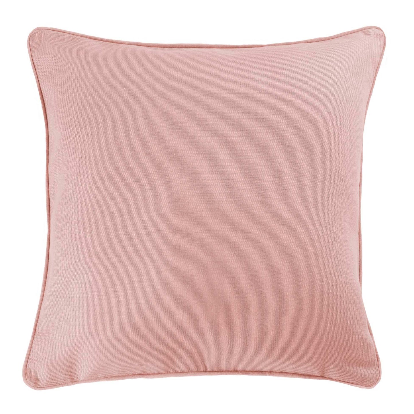 CUSCINO 60*60 CM COTONE PANAMA POLVERE ROSA