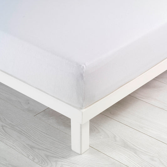 DRAP-HOUSSE GRANDE TAILLE JERSEY BLANC