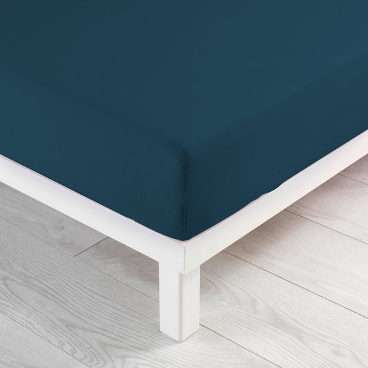 DRAP HOUSSE DOUBLE JERSEY BLEU NUIT