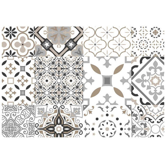 SET DA TAVOLA 30*44 TAORMINA GRIGIO