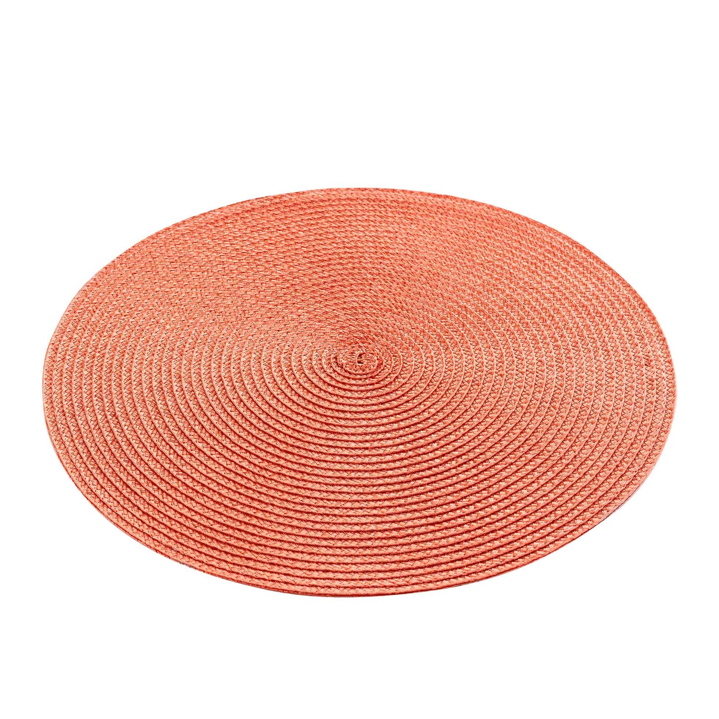 SET DA TAVOLA ROTONDO 35 CM ZEBULON ROSSO MATTONE