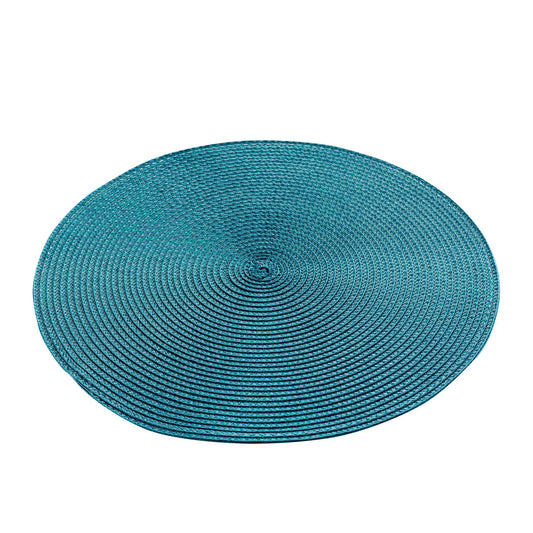 SET DA TAVOLA ROTONDO 35 CM ZEBULON PETROLIO