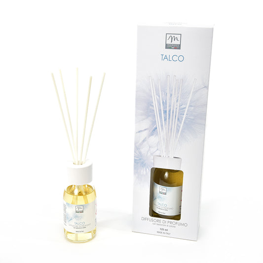 DIFFUSORE DI PROFUMO CON BASTONCINI DI COTONE "BOUQUET" 125 ML TALCO