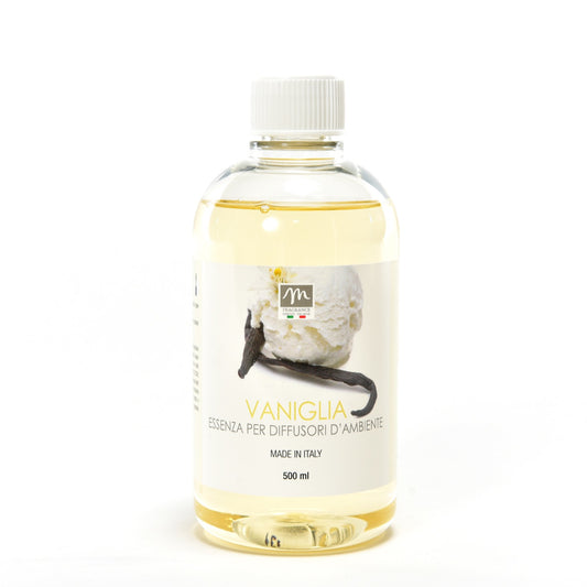 RICARICA ESSENZA PER DIFFUSORI D'AMBIENTE "BOUQUET" 500ML VANIGLIA