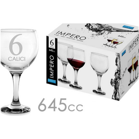 6 GLÄSER 645CC EMPIRE GLAS