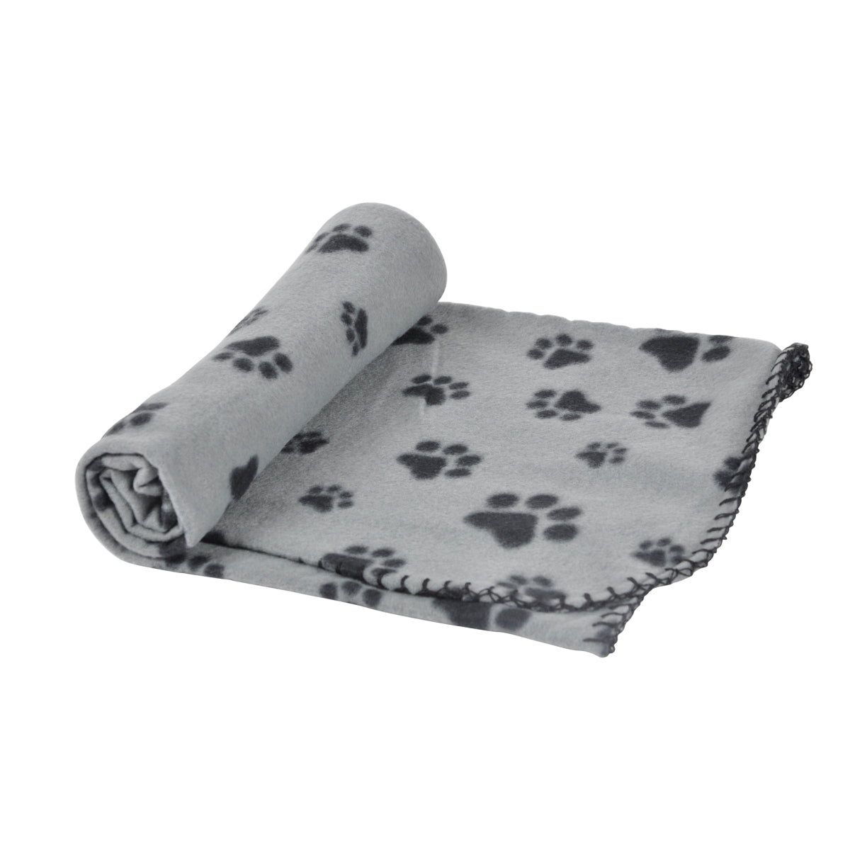 PLAID PET IMPRIMÉ 100*70 CM GRIS
