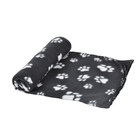 PLAID PET IMPRIMÉ 100*70 CM NOIR