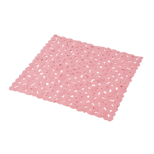 TAPIS DE DOUCHE 52*52 CM ROSE