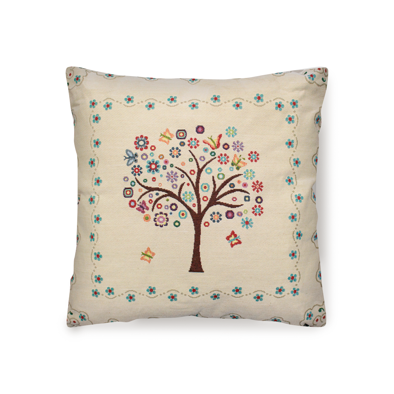 FEDERA CUSCINO 50*50 "ALBERO DELLA VITA"