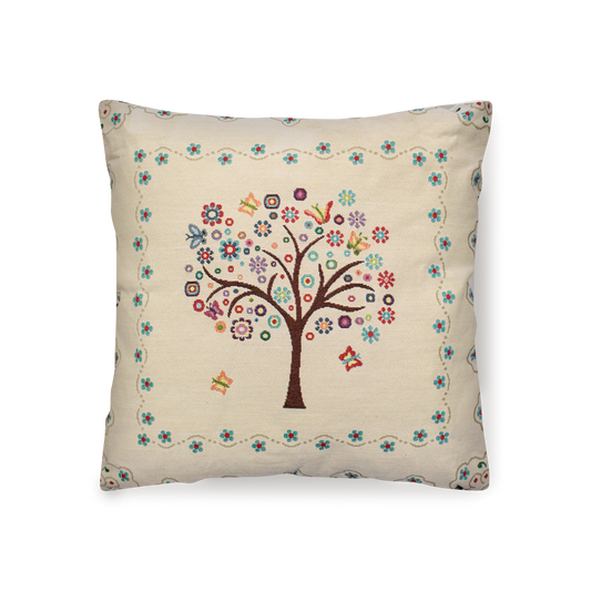 FEDERA CUSCINO 50*50 "ALBERO DELLA VITA"