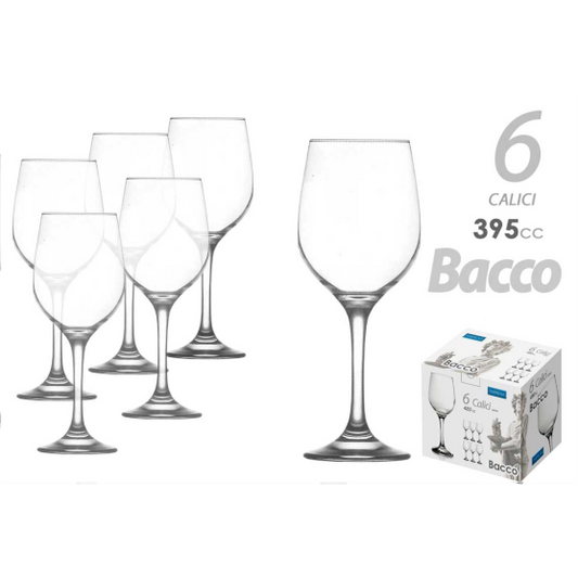 6 GLÄSER 395CC BACCO GLAS