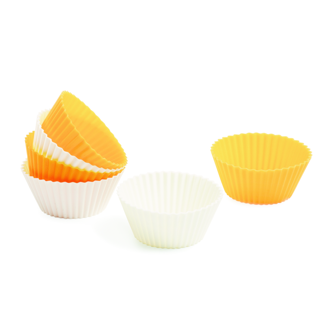 6 PIROTTINI ROTONDI IN SILICONE