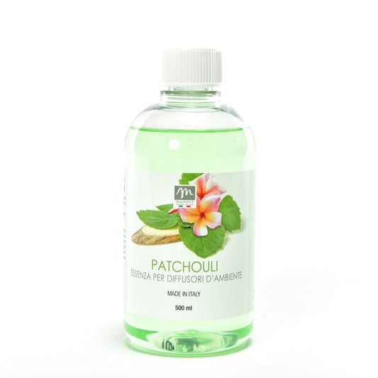 RICARICA ESSENZA PER DIFFUSORI D'AMBIENTE "BOUQUET" 500ML PATCHOULI