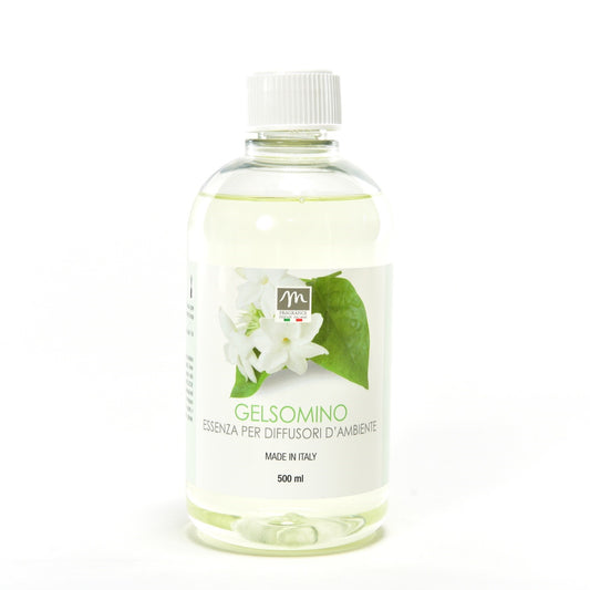 RICARICA ESSENZA PER DIFFUSORI D'AMBIENTE "BOUQUET" 500ML GELSOMINO