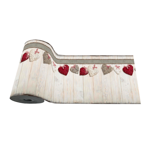 PASSATOIA HARRIS 52 CM DIS 77 CUORI SHABBY