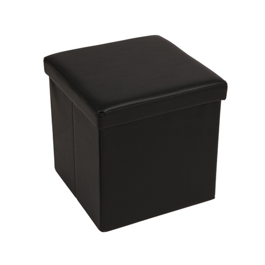 POUF PIEGHEVOLE EDDY 38X38 NERO