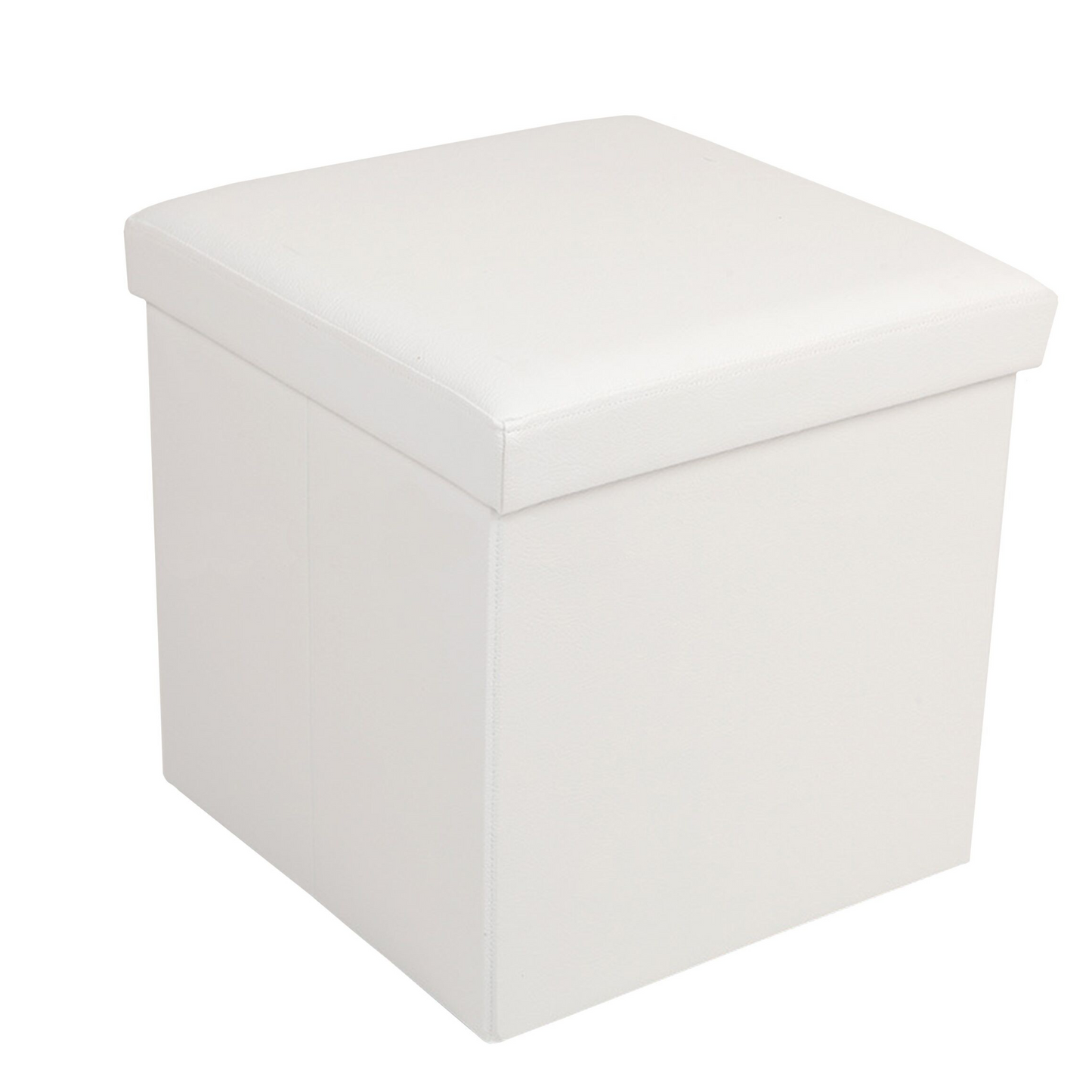 POUF PIEGHEVOLE EDDY 38X38 BIANCO