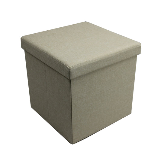 POUF PIEGHEVOLE JOHN 38X38 BEIGE