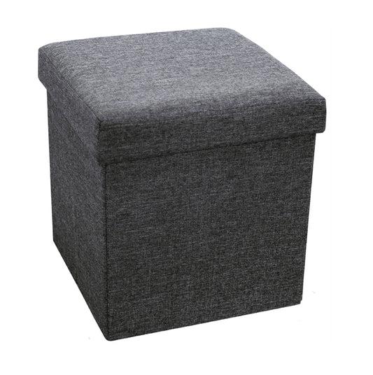 POUF PIEGHEVOLE JOHN 38X38 GRIGIO