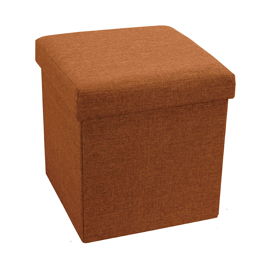 POUF PIEGHEVOLE JOHN 38X38 ARANCIO