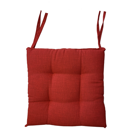 CUSCINO COPRISEDIA 40*40 LILLY ROSSO