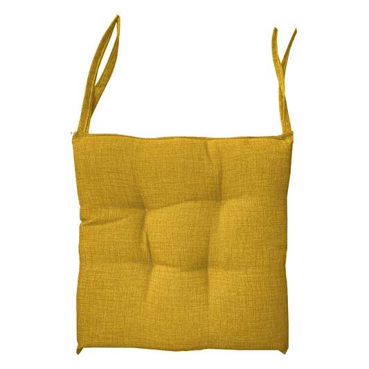 CUSCINO COPRISEDIA 40*40 LILLY GIALLO