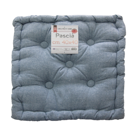 CUSCINO COPRISEDIA 40*40 PASCIA BLU