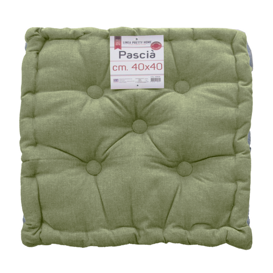CUSCINO COPRISEDIA 40*40 PASCIA VERDE