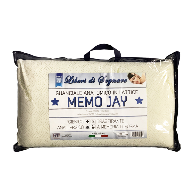COUSSIN EN LATEX ALOE VERA MEMO JAY