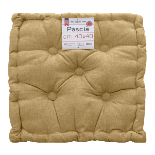 CUSCINO COPRISEDIA 40*40 PASCIA GIALLO
