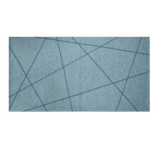 TAPPETO 80*150 QUARZO AZZURRO
