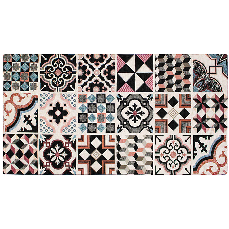 TEPPICH 115*175 SCHWARZ MAIOLICA