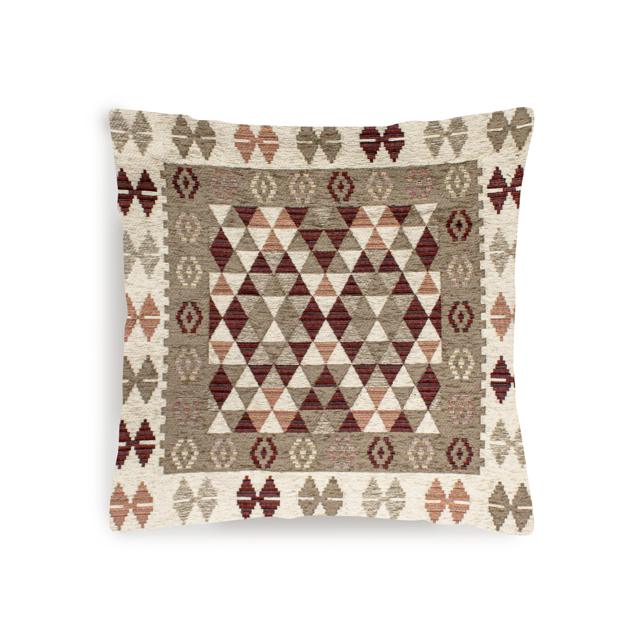 FEDERA CUSCINO 50*50 KILIM GRIGIO CALDO