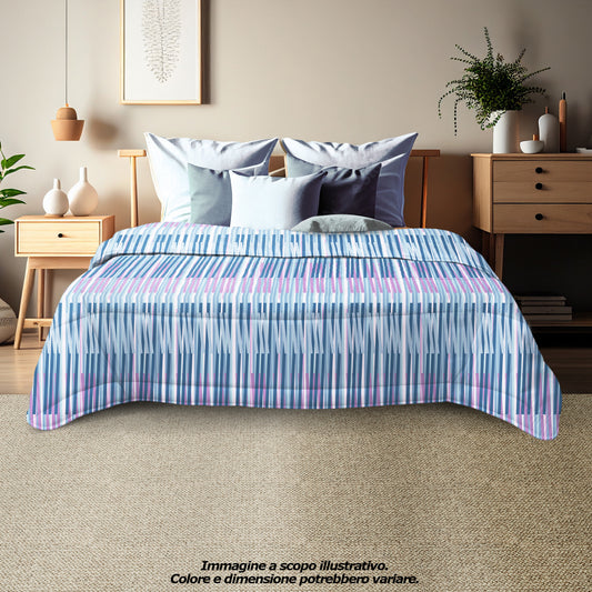 AMBER SINGLE QUILT MIT FLIEDERSTREIFEN