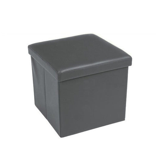 POUF PIEGHEVOLE EDDY 38X38 GRIGIO