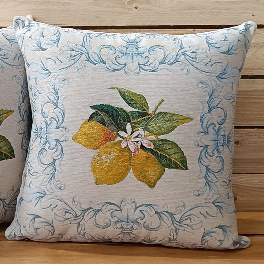 FEDERA CUSCINO 45*45 CM GOBELIN LIMONI CAPRI