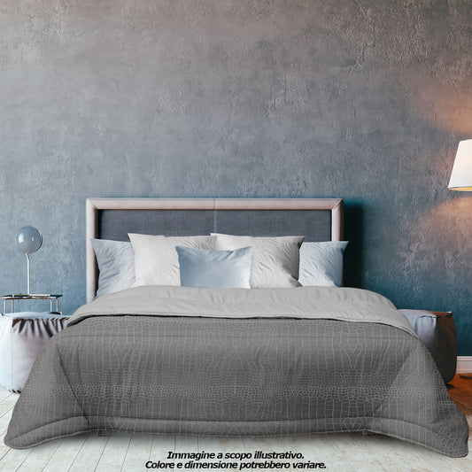 Steppdecke Nuance Double Grey/Smoke