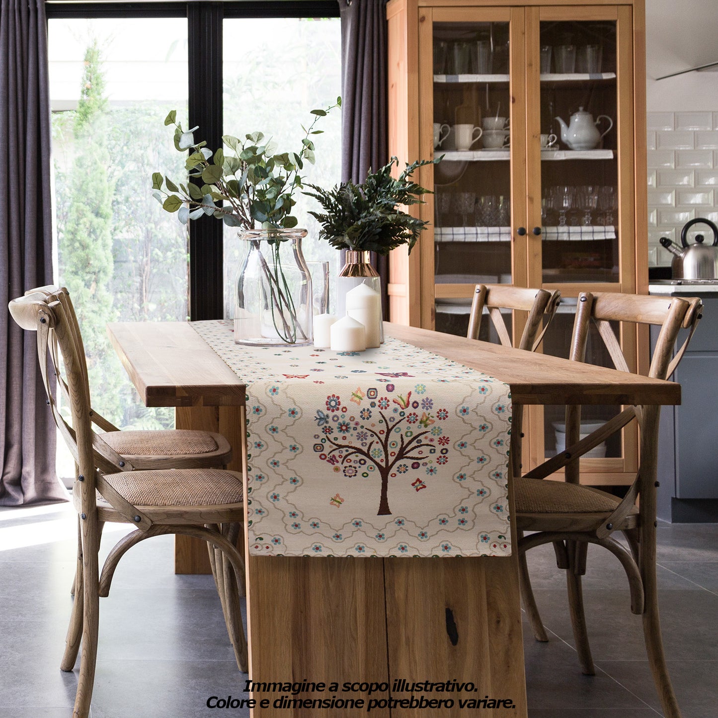 RUNNER 42*140 "ALBERO DELLA VITA"