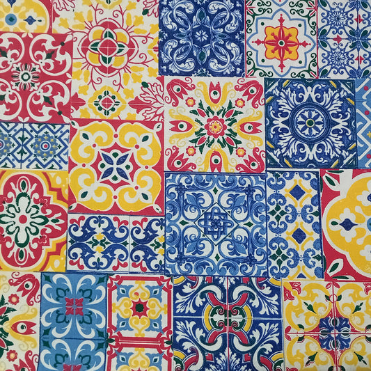 MITTELSTÜCK 90*90 CM BAUMWOLLE SIZILIEN