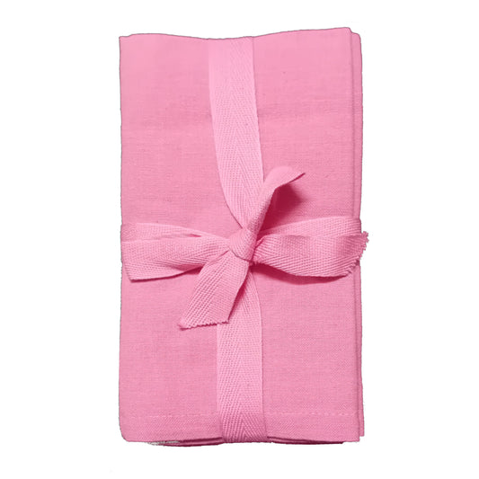 TOVAGLIOLI COTONE T.U. 4 PZ ROSA