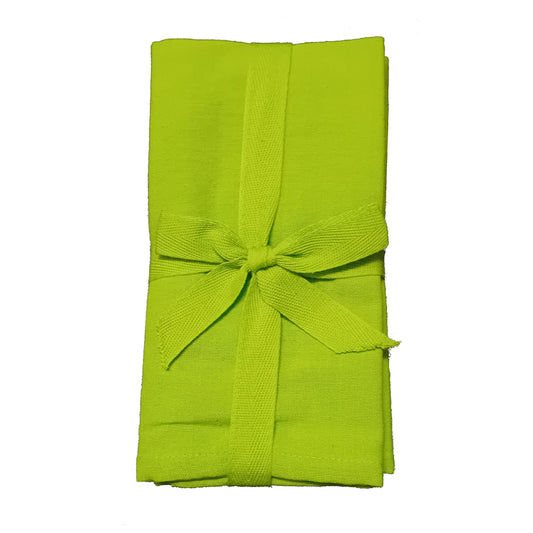 TOVAGLIOLI COTONE T.U. 4 PZ VERDE